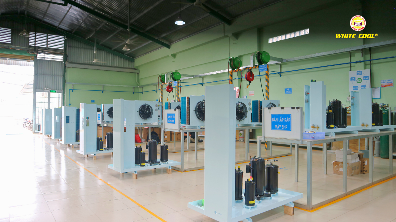 đối tác sản xuất ODM chiller - năng lực sản xuất mạnh