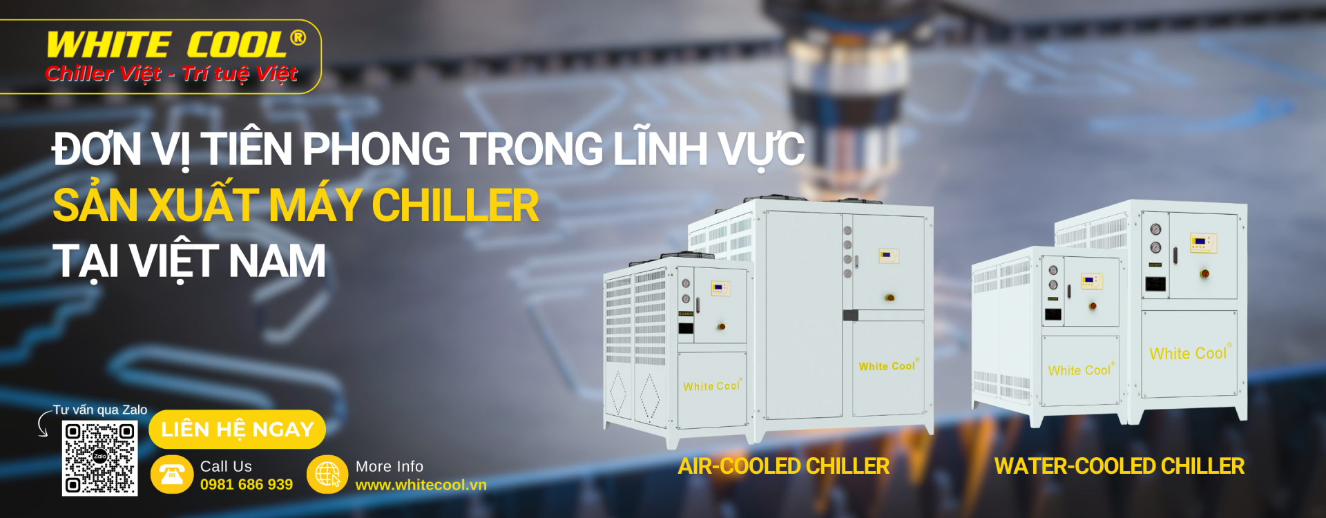 Đơn vị tiên phong trong sản xuất máy chiller