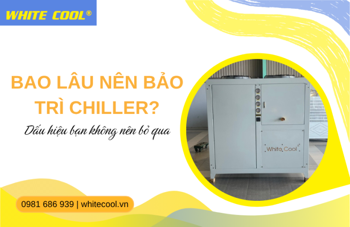 BAO LÂU NÊN BẢO TRÌ CHILLER? DẤU HIỆU BẠN KHÔNG NÊN BỎ QUA