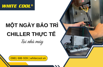 MỘT NGÀY BẢO TRÌ CHILLER THỰC TẾ TẠI NHÀ MÁY