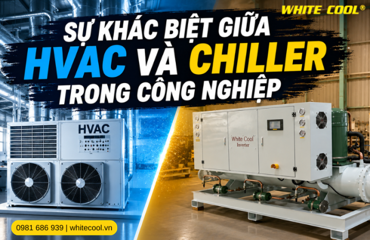 SỰ KHÁC BIỆT GIỮA HVAC VÀ CHILLER TRONG CÔNG NGHIỆP