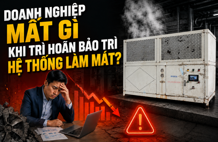 DOANH NGHIỆP MẤT GÌ KHI TRÌ HOÃN BẢO TRÌ HỆ THỐNG LÀM MÁT?