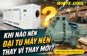 KHI NÀO NÊN ĐẠI TU MÁY NÉN THAY VÌ THAY MỚI?