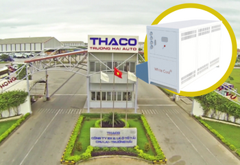 SUPPLYING 80HP WATER-COOLED CHILLER FOR THACO TRUONG HAI FACTORY (QUANG NAM)