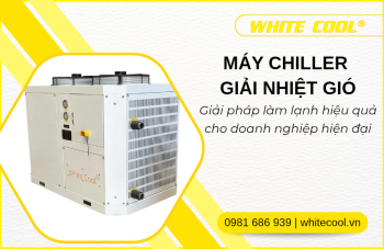 MÁY CHILLER GIẢI NHIỆT GIÓ: GIẢI PHÁP LÀM LẠNH HIỆU QUẢ CHO DOANH NGHIỆP HIỆN ĐẠI