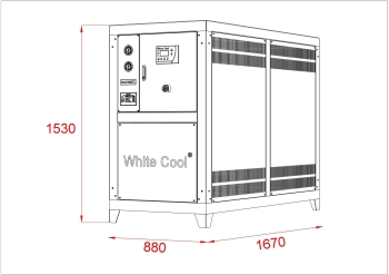 MÁY LÀM LẠNH NƯỚC - NƯỚC GIẢI NHIỆT 15HP