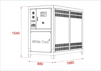 MÁY LÀM LẠNH NƯỚC - NƯỚC GIẢI NHIỆT 40HP