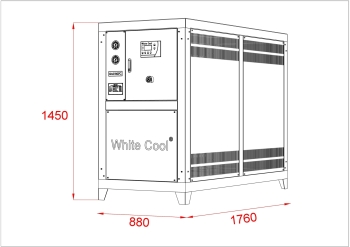 MÁY LÀM LẠNH NƯỚC - NƯỚC GIẢI NHIỆT 50HP