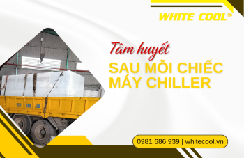 PHÍA SAU MỖI CHIẾC MÁY CHILLER WHITE COOL LÀ TÂM HUYẾT CỦA CẢ ĐỘI MINH DŨNG