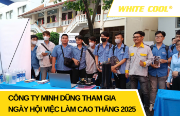 MINH DŨNG THAM GIA NGÀY HỘI VIỆC LÀM CAO THẮNG 2025: MỞ RỘNG CƠ HỘI NGHỀ NGHIỆP CHO SINH VIÊN NGÀNH KỸ THUẬT